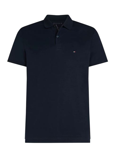 SHORT SLEEVE INTERLOCK REGULAR FIT POLO SHIRT Tommy Hilfiger | MW0MW38465DW5.DW5